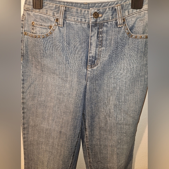 Talbots Womans Capri Jeans Size 4 - Picture 2 of 9